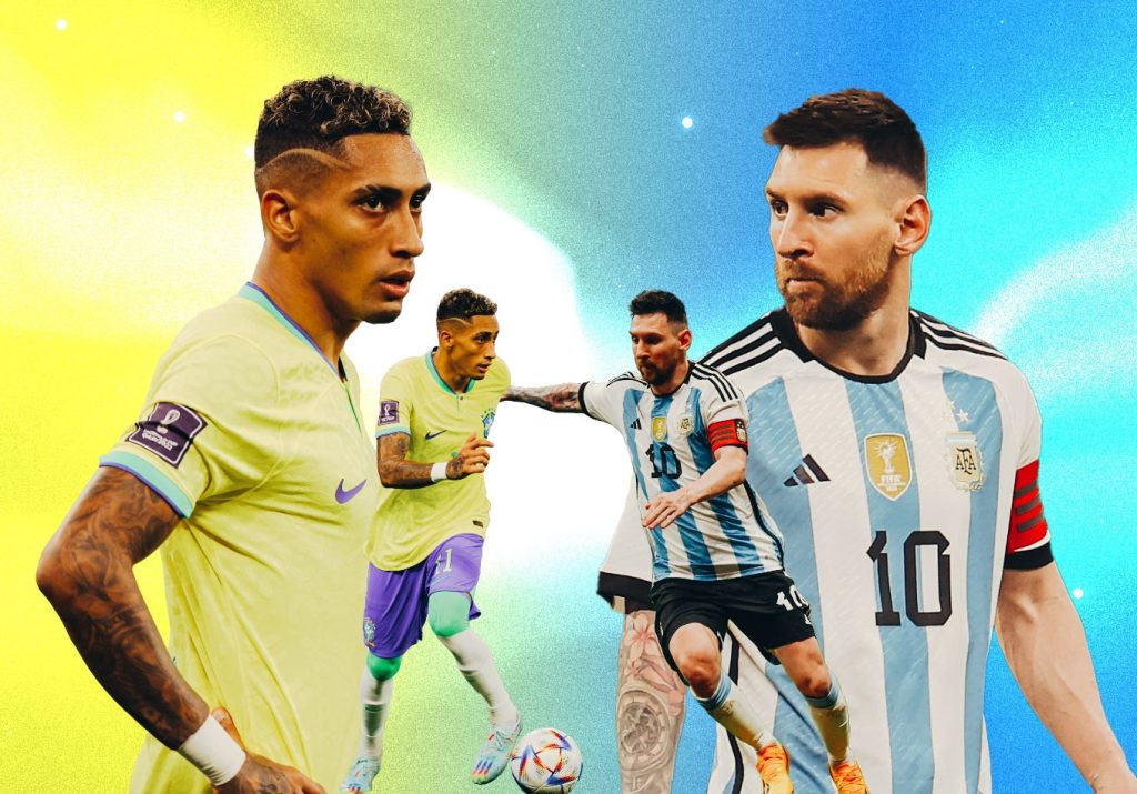 Messi và đồng đội giúp Argentina giành chiến thắng lịch sử trên sân của Brazil