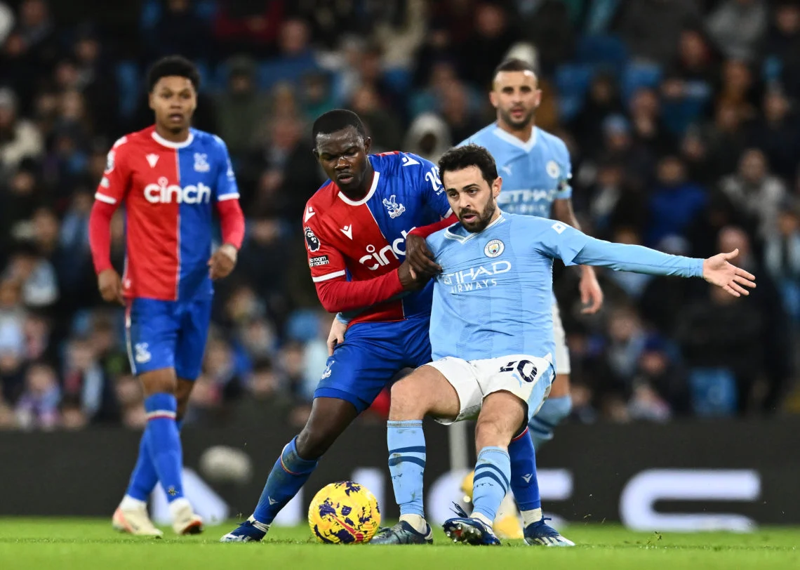 Mancity đã phải chấp nhận hòa 2-2 trước Crystal Palace trong trận đấu ở vòng 17 Ngoại hạng Anh